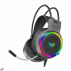 هدست باسیم گیمینگ AULA مدل S608