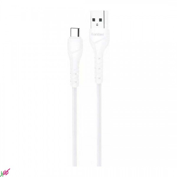 کابل شارژ USB به USB-C برند EARLDOM مدل EC-095C طول 1 متر
