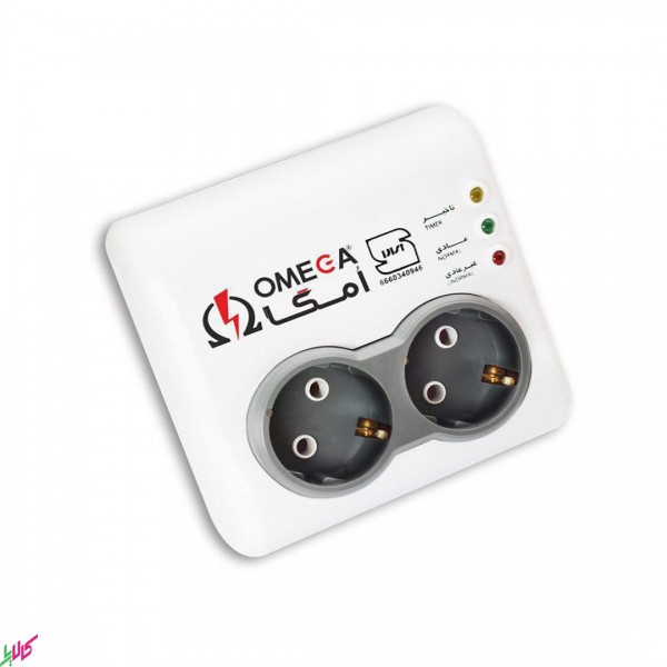 محافظ برق امگا 2 خانه مدل P2000