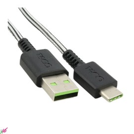 کابل شارژ TYPE-C برند TSCO مدل TC C302 طول 1 متر