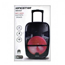 اسپیکر چمدانی شارژی KINGSTAR مدل KBS437