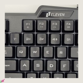 کیبورد باسیم گیمینگ ELEVEN مدل GK104