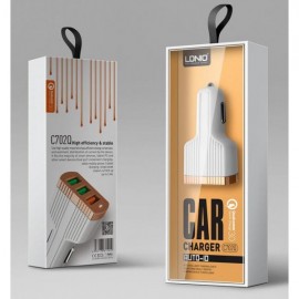 شارژر فندکی فست شارژ LDNIO مدل C702Q 