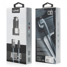 شارژر فندکی LDNIO مدل C303 