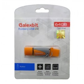 فلش مموری GALEXBIT مدل RUBBERY ظرفیت 64 گیگابایت
