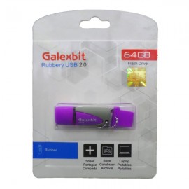 فلش مموری GALEXBIT مدل RUBBERY ظرفیت 64 گیگابایت