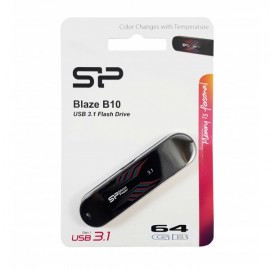 فلش مموری SILICON POWER مدل Blaze B10 USB3.1 با ظرفیت 64 گیگابایت