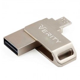 فلش مموری VERITY O 510 OTG MICRO USB با ظرفيت 16 گيگابايت