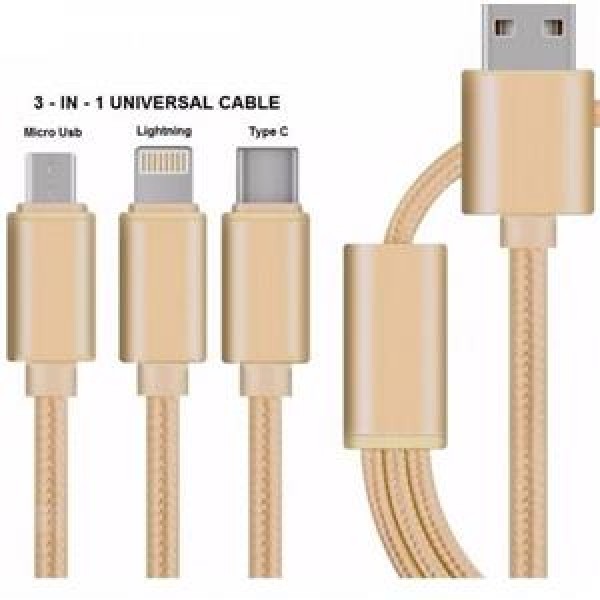 کابل شارژ 3کاره 3IN1 UNIVERSAL CABLE