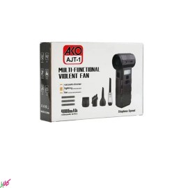  فن و جارو شارژی چندکاره AKO مدل AJT-1