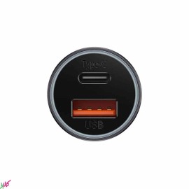 شارژر فندکی دو پورت Baseus مدل CGJM000113