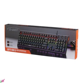 کیبورد گیمینگ نیمه مکانیکال D-NET مدل DT-983
