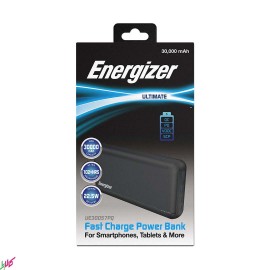 پاوربانک 30000 میلی آمپر Energizer فست شارژ مدل UE30057PQ