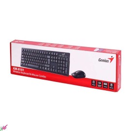 کیبورد و ماوس بی سیم Genius مدل KM-8101