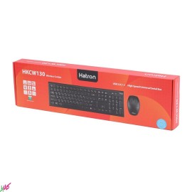 کیبورد و ماوس بی سیم HATRON مدل HKCW130