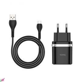 شارژر دیواری HOCO مدل C12Q به همراه کابل MICRO