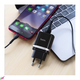 شارژر دیواری HOCO مدل C12Q به همراه کابل MICRO