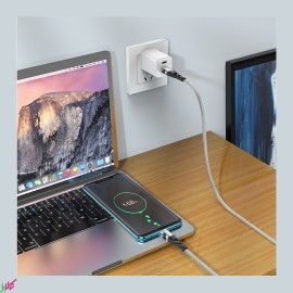 کابل شارژ TYPE-C برند hoco مدل U105 طول 1.2 متر