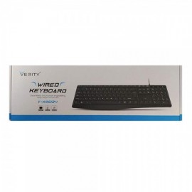 کیبورد با‌سیمVERITY مدل V-KB6124