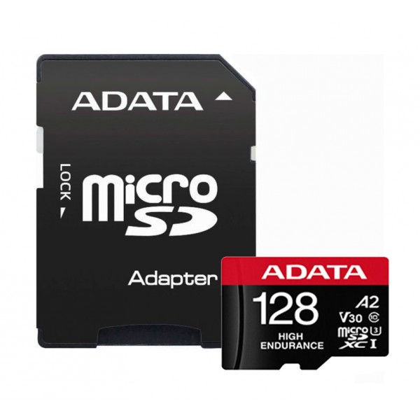 کارت حافظه ADATA 128GB U3 سرعت 100MB/S همراه با آداپتور