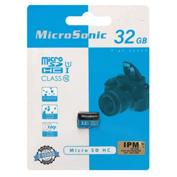 کارت حافظه MICROSINIC 32G کلاس 10 