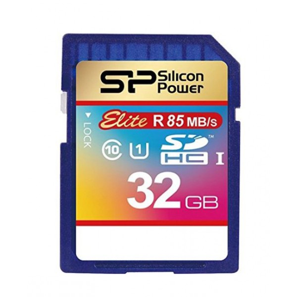 کارت حافظه SILICON POWER SD 32GB کلاس 10 سرعت 85MB/S