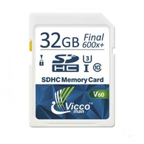 کارت حافظه VICCO SD 32GB U3 سرعت 90MB/S 