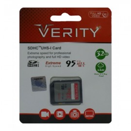 کارت حافظه VERITY 32G SD کلاس 10 سرعت 95MB/S