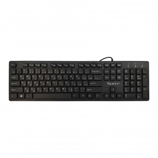کیبورد باسیمVERITY مدل V-KB6116 کیبورد باسیمVERITY مدل V-KB6116