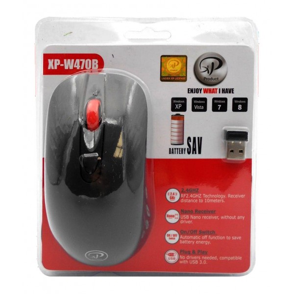 ماوس بی سیم XP مدل W470