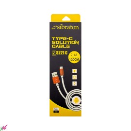 کابل شارژ TYPE-C برند Sibraton مدل S221C