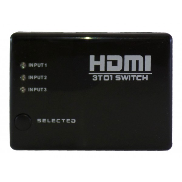 سوئیچ 3 پورت HDMI IR EXTERNA سوئیچ 3 پورت HDMI IR EXTERNA