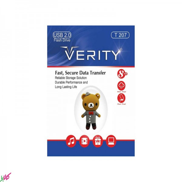 فلش عروسکی VERITY T207 ظرفيت 16 گيگابايت