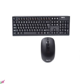 کیبورد و ماوس بی سیم TSCO مدل TKM 7019W