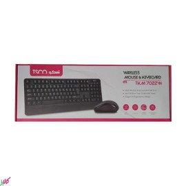 کیبورد و ماوس بی سیم TSCO مدل TKM 7022W