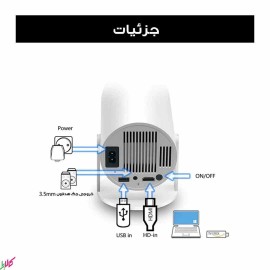 ویدئو پروژکتور مدل HY-300 Android