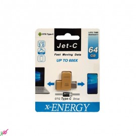 فلش مموری X-ENERGY مدل JET-C ظرفیت 64 گیگابایت